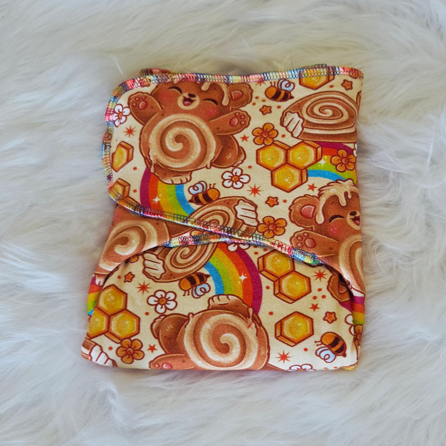 "Honey Bear" *seconds* 3 Layer Reversible Preflat