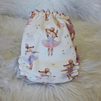 "Dottie" Reversible Petite OS Fitted