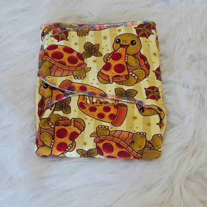 "Pizza Turtle" *seconds* 3 Layer Reversible Preflat
