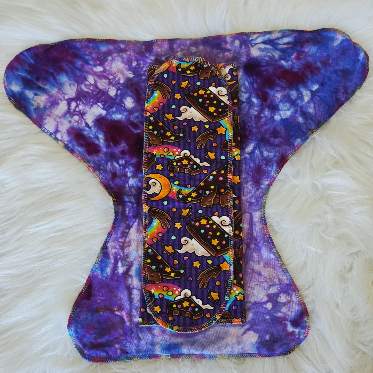 "Cosmic Dinos" Reversible 3 Layer Contour OS