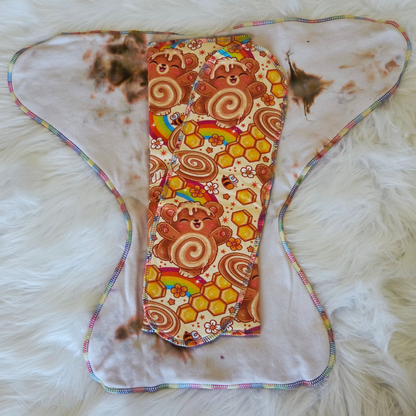 "Honey Bear" Reversible 3 Layer Contour OS