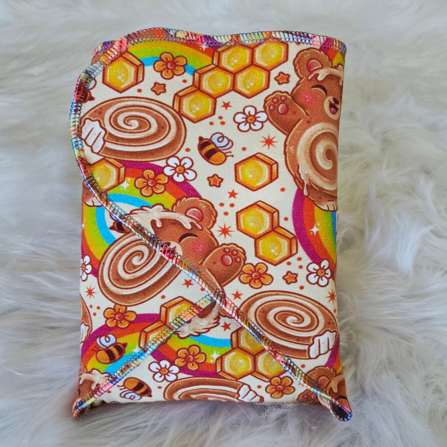 "Honey Bear" Reversible 3 Layer Contour OS