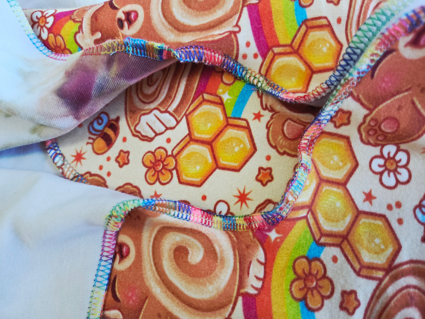 "Honey Bear" *seconds* 3 Layer Reversible Preflat