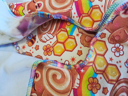 "Honey Bear" *seconds* 3 Layer Reversible Preflat
