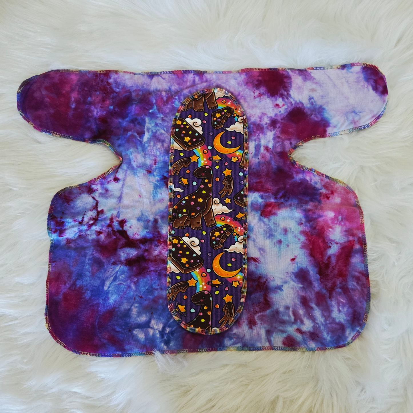 "Cosmic Dinos" *seconds* 3 Layer Reversible Preflat