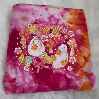 "Berry Quacks" Dye 2 Layer Preflat
