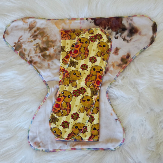 "Pizza Turtle" Reversible 3 Layer Contour OS