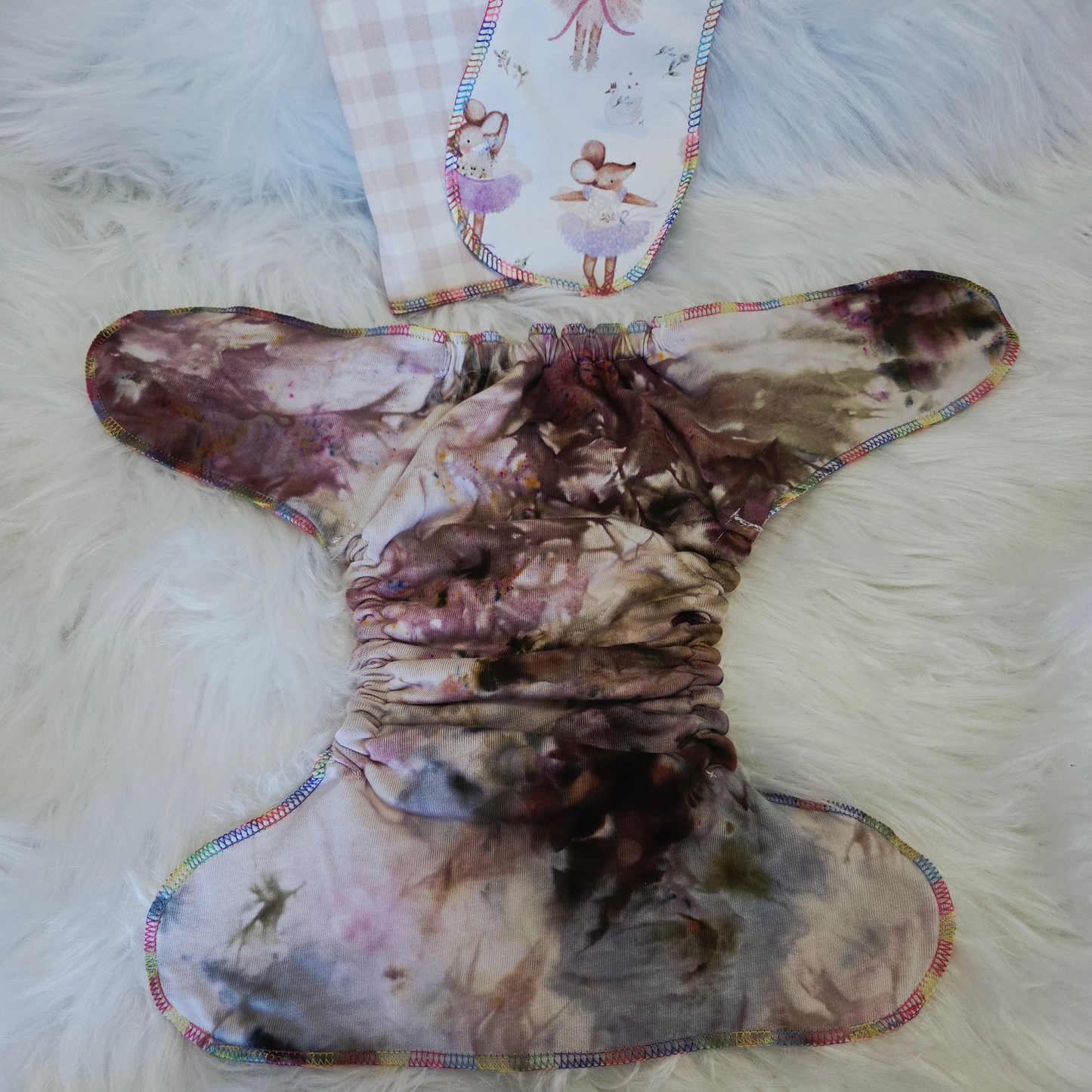 "Dottie" Reversible Petite OS Fitted